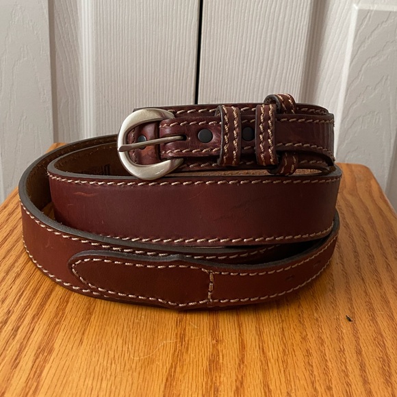 Duluth Trading Co Other - LIKE NEW! DULUTH TRADING CO Brown Leather Ranger Belt SZ 48